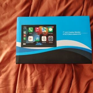 Source Unknown 7-Inch Carplay Monitor - Blue and Black